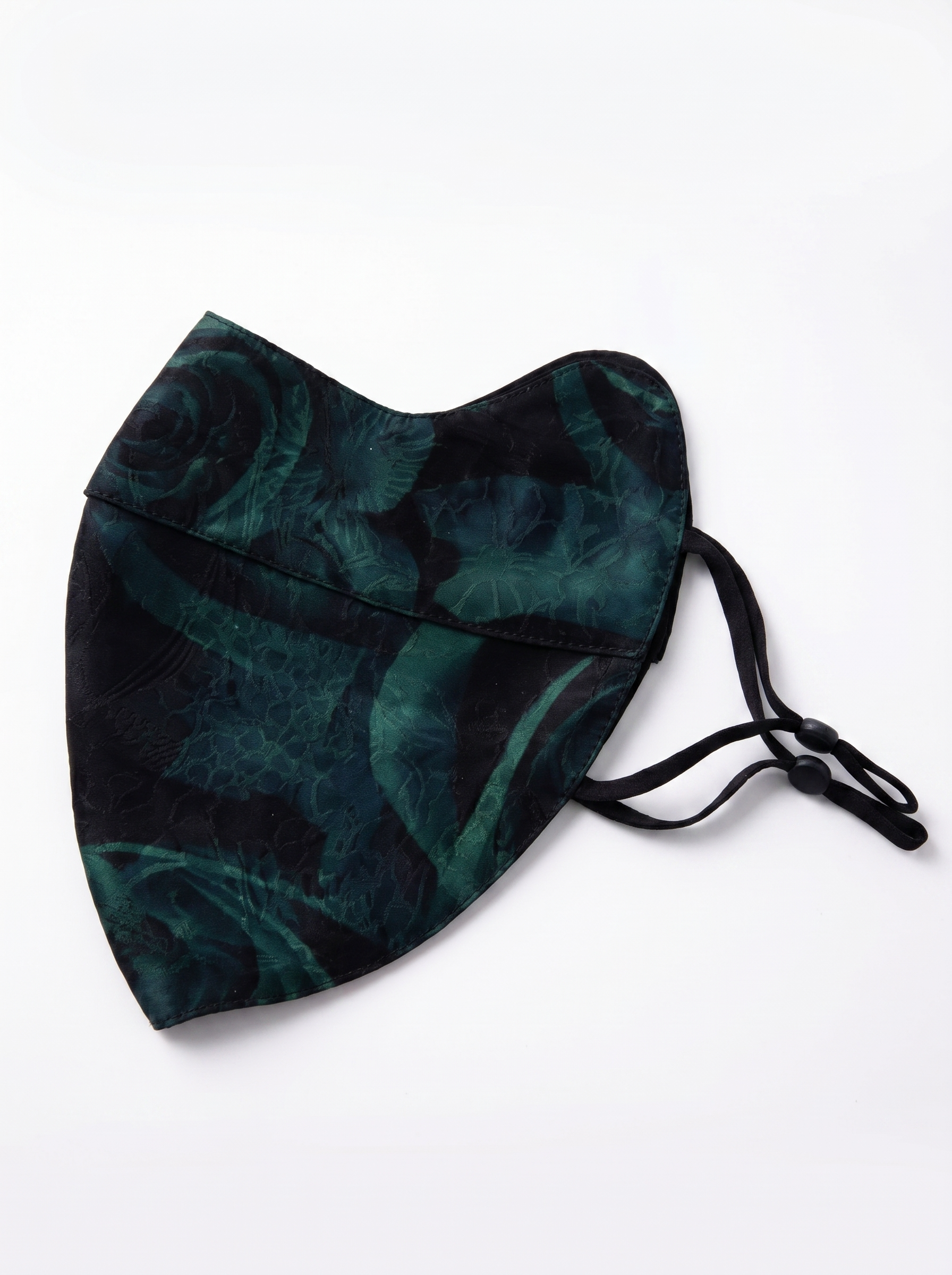 100% Gambiered Silk Face Mask