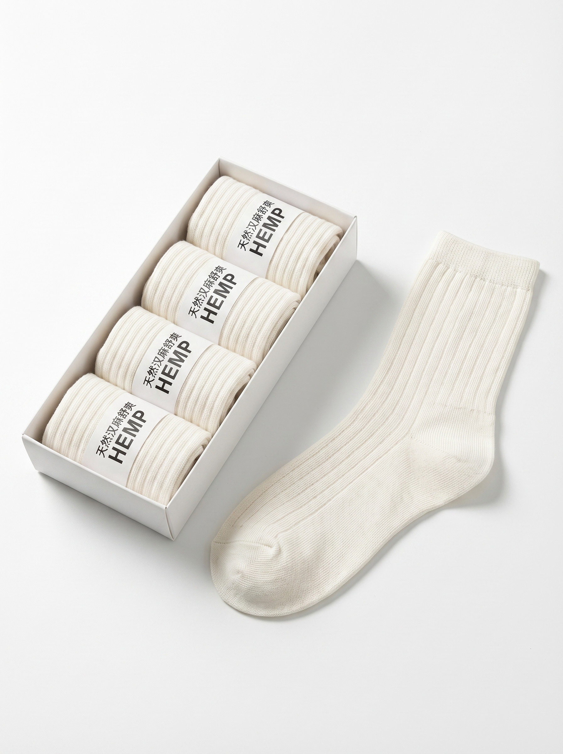 Ankle Hemp Socks (5 Pairs)