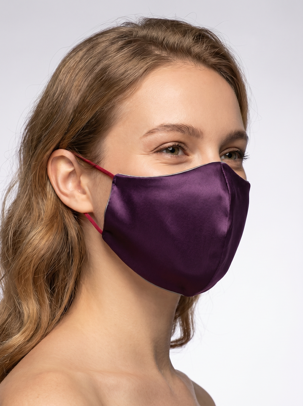 Reversible 100% Mulberry Silk Face Mask | Dual-Color Design